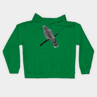 European turtle dove Kids Hoodie